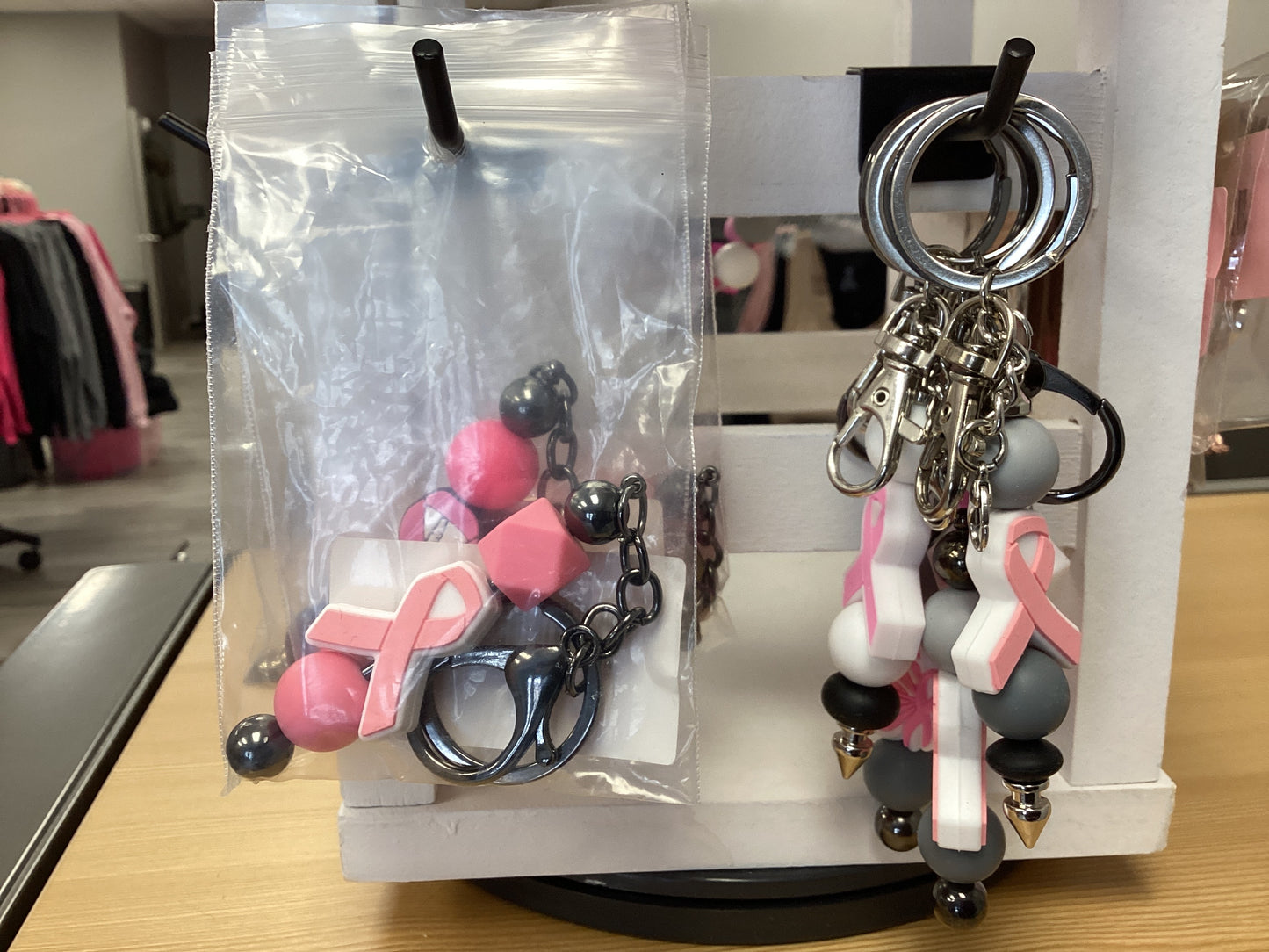 Straight Focal Keychain