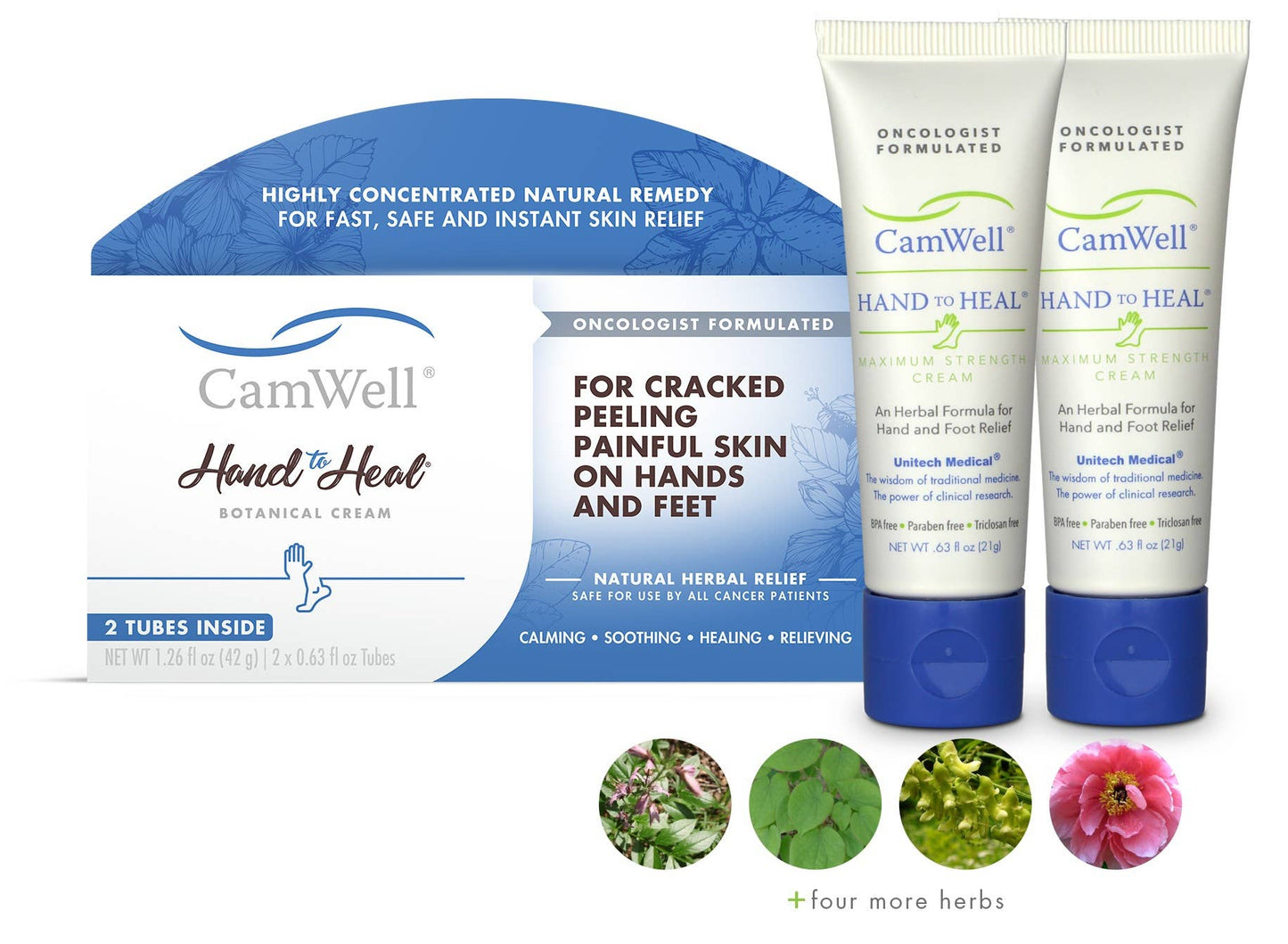 Natural CamWell Hand to Heal for Chemo hands and Foot Care