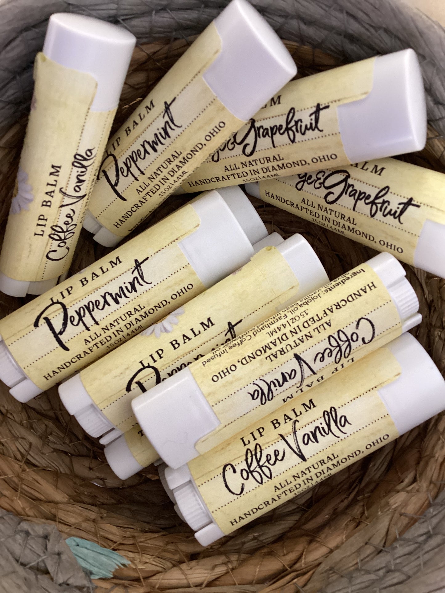 All Natural Lip Balm