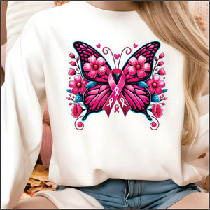 Breast Cancer Butterfly