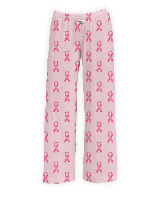 Pink Ribbon Breast Cancer Awareness Lounge Pants