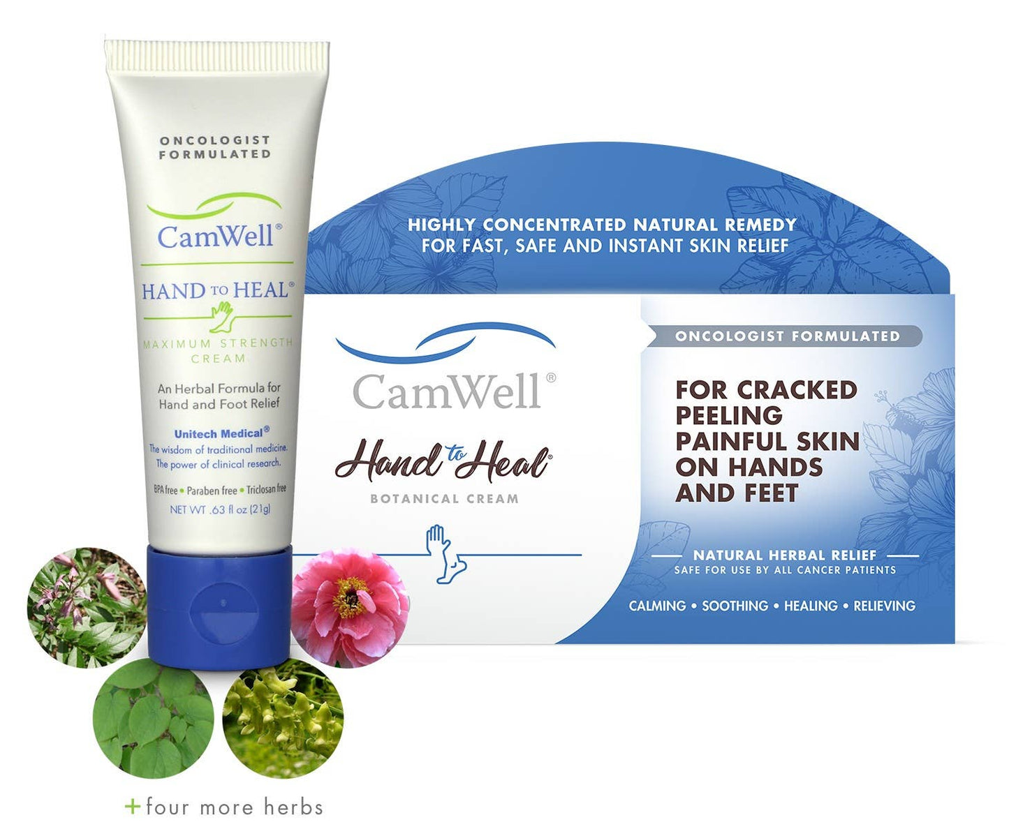 Natural CamWell Hand to Heal for Chemo hands and Foot Care